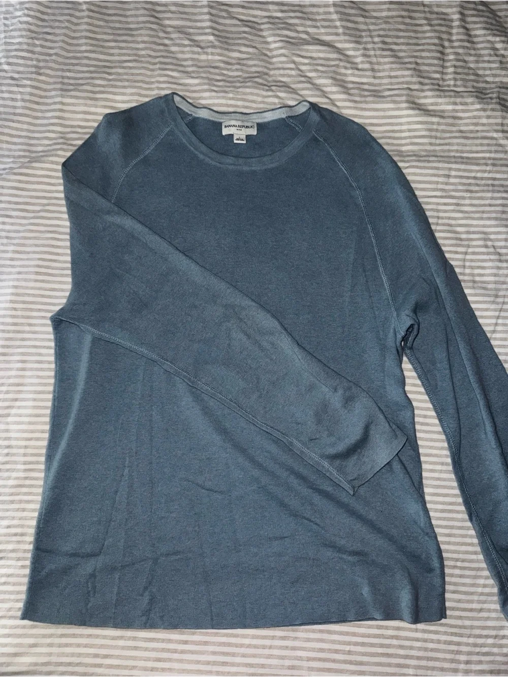 Banana Republic Light Blue Crewneck Sweater